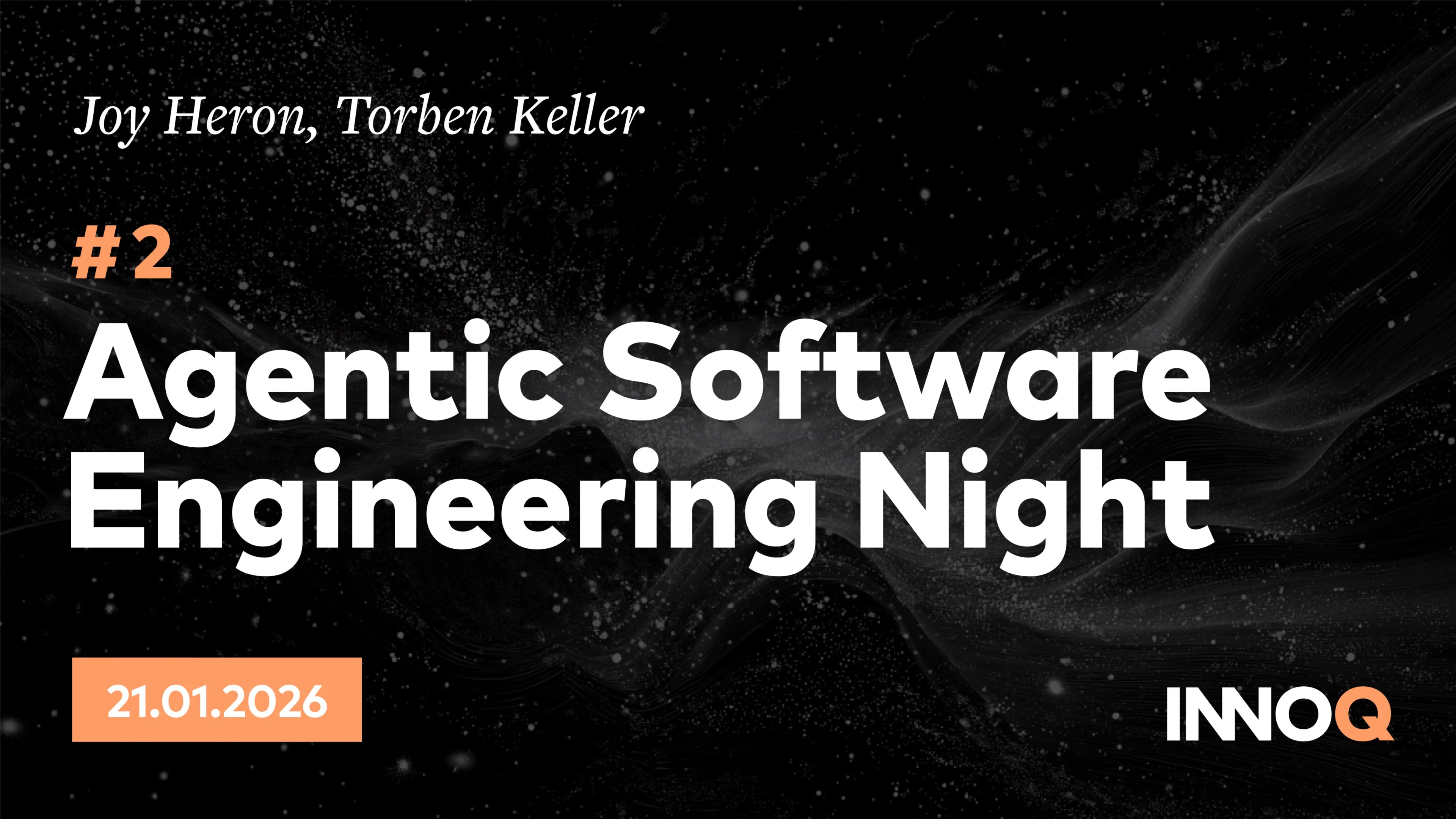 Abstraktes Titelbild zu Agentic Software Engineering Night #2 in Köln: Da entsteht gerade etwas
