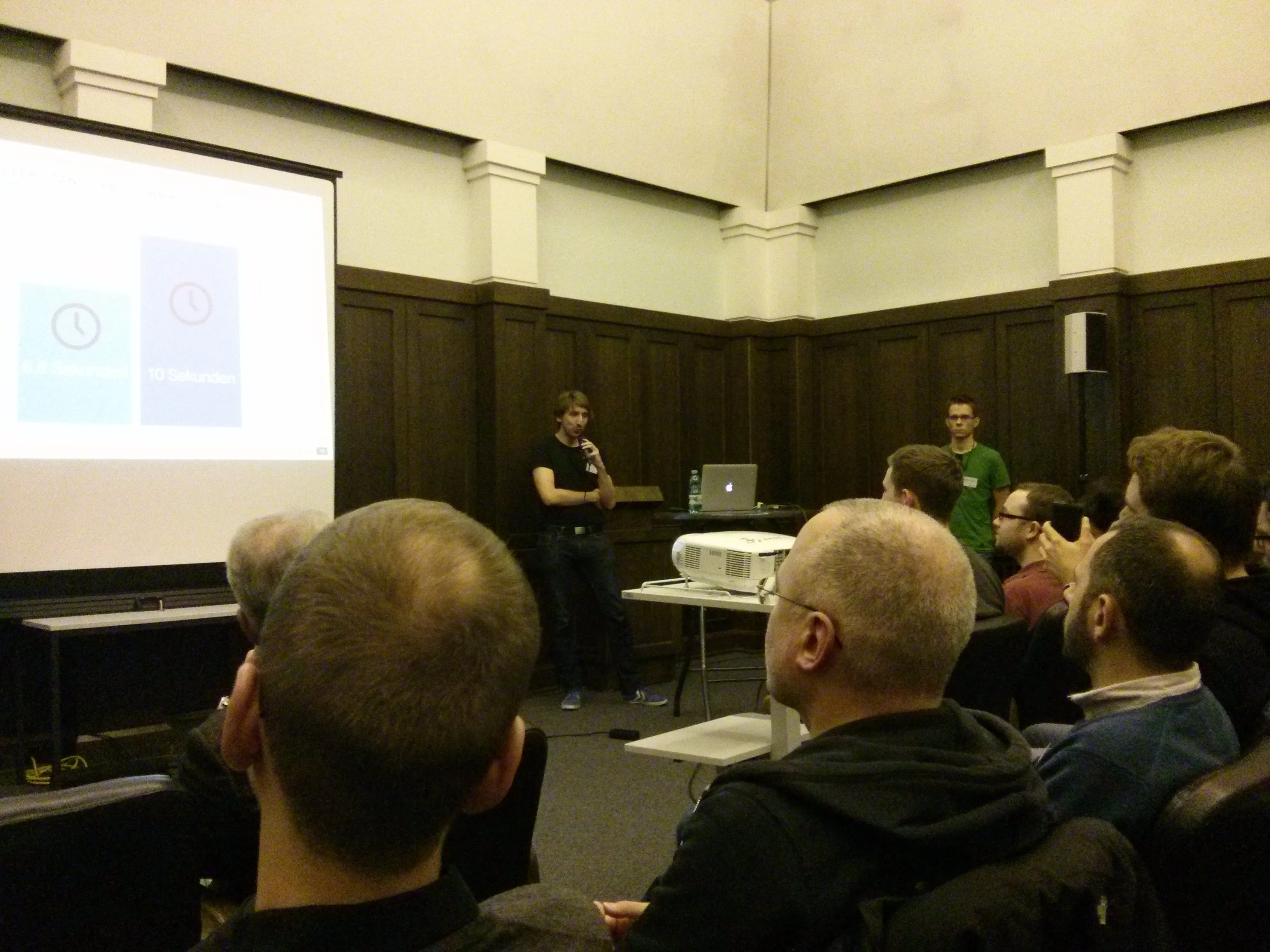 Blick in den Vortragssaal beim World Usability Day 2014 in Köln